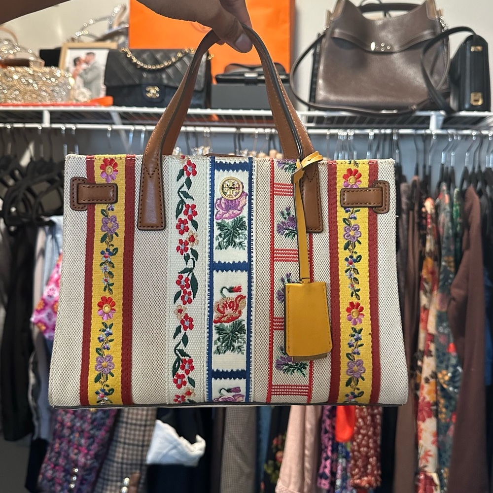 Tory Burch Tote Handbag - Floral